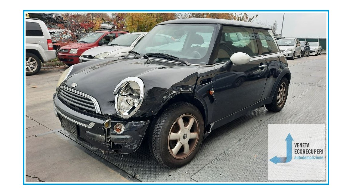 MINI MINI R50/R53 del 2002 parti usate e ricambi - Tipo Motore W10B16A