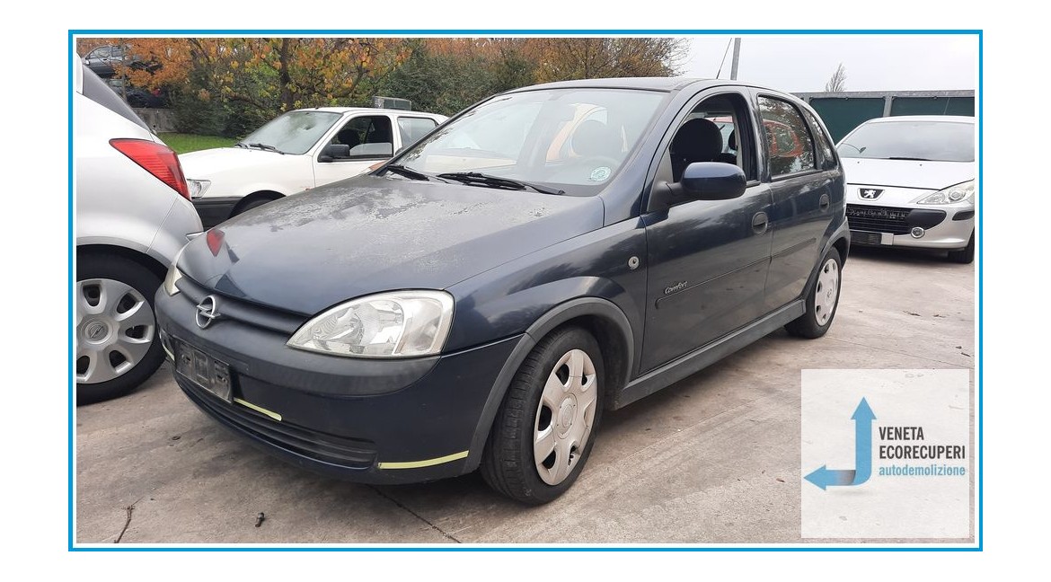 OPEL CORSA X01 del 2002 parti usate e ricambi - Tipo Motore Z12XE