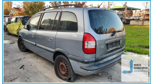 OPEL ZAFIRA T98 del 2003 parti usate e ricambi - Tipo Motore Y22DTR