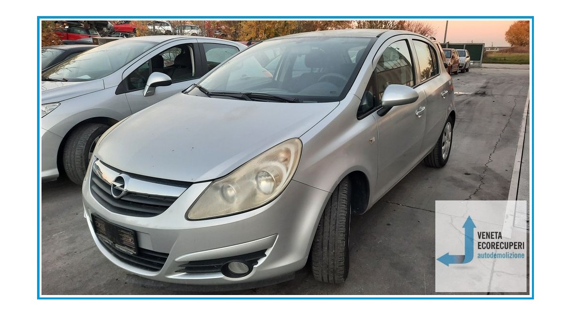 OPEL CORSA S07 del 2008 parti usate e ricambi - Tipo Motore Z12XEP