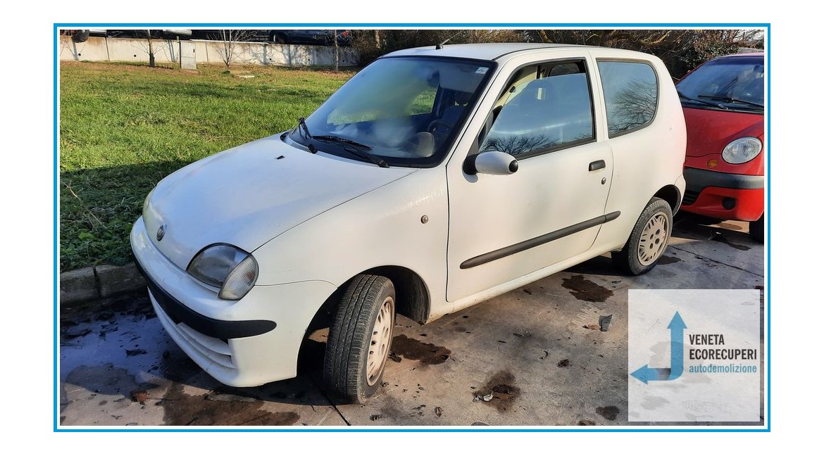 FIAT SEICENTO 1E del 2001 parti usate e ricambi - Tipo Motore 187A1000