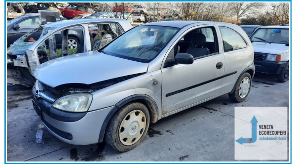 OPEL CORSA X01 del 2003 parti usate e ricambi - Tipo Motore Y17DT
