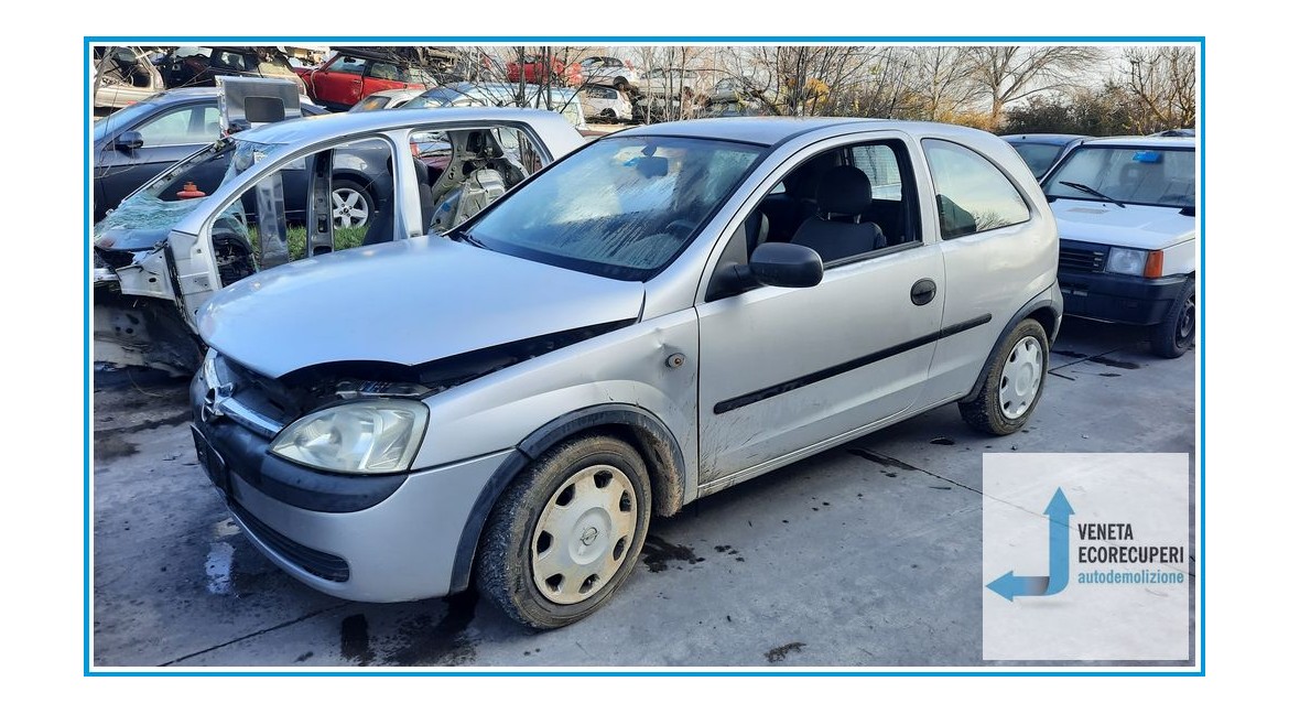 OPEL CORSA X01 del 2003 parti usate e ricambi - Tipo Motore Y17DT