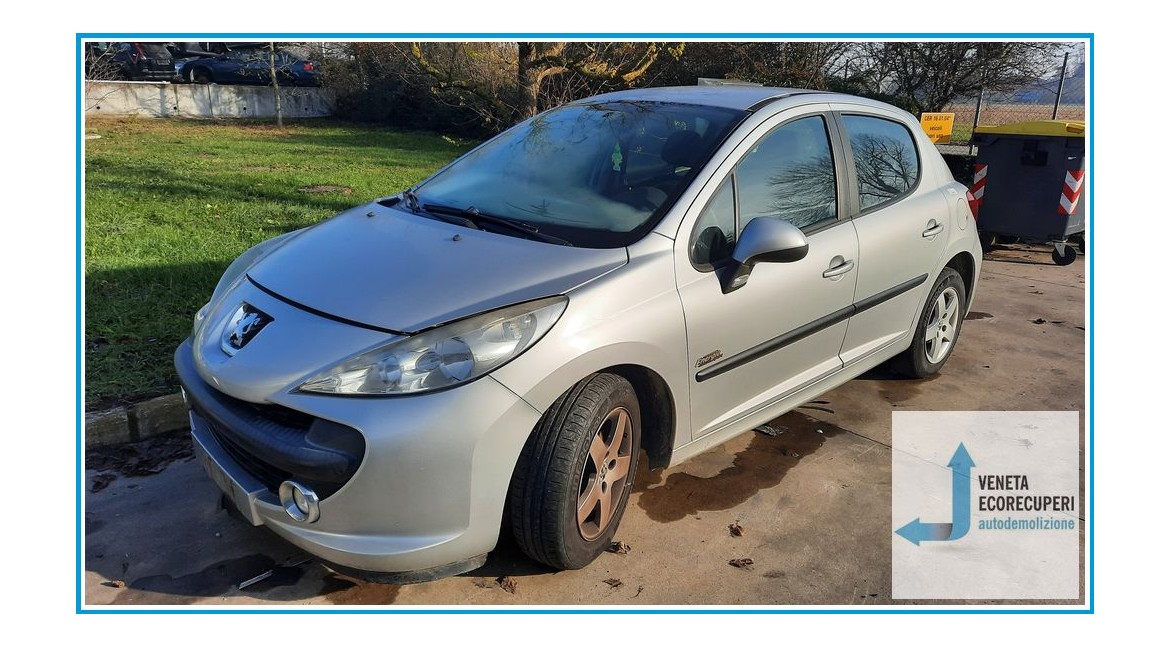PEUGEOT 207  del 2009 parti usate e ricambi - Tipo Motore KFV