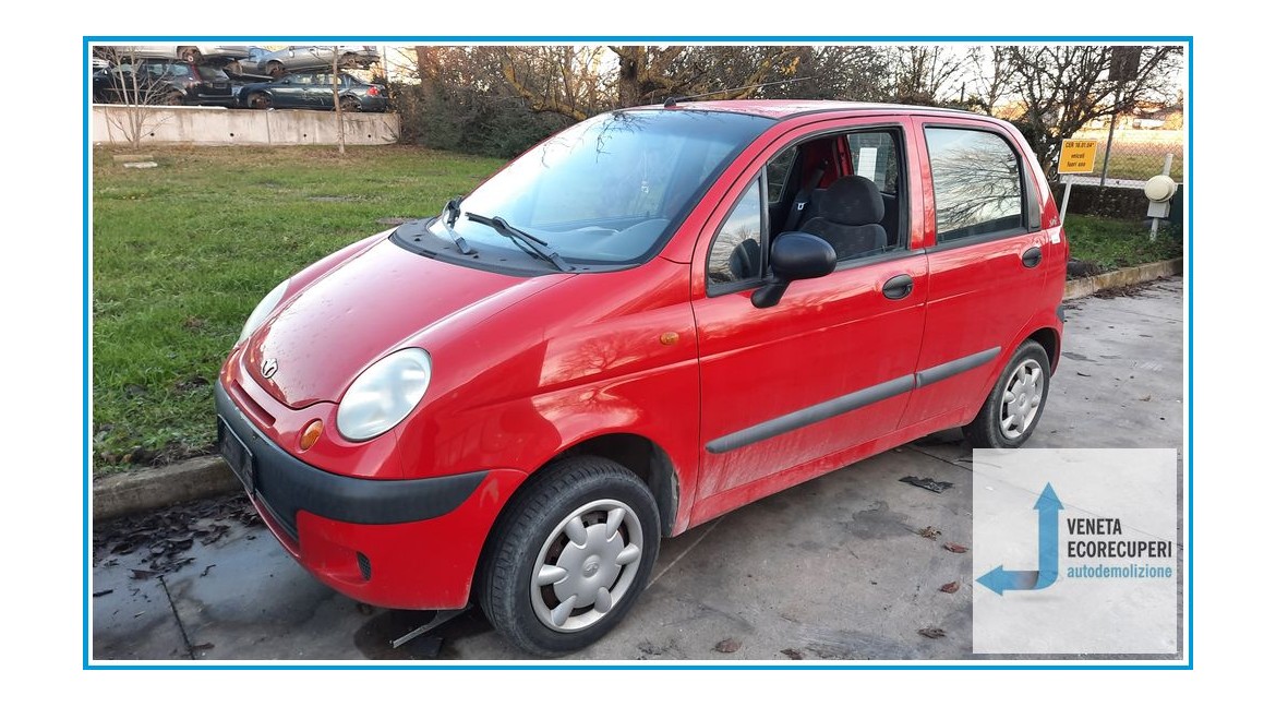 CHEVROLET (DAEWOO) MATIZ M100 del 2004 parti usate e ricambi - Tipo Motore F8CV