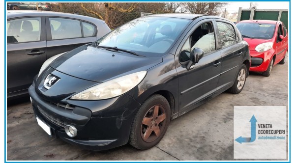 PEUGEOT 207  del 2009 parti usate e ricambi - Tipo Motore 8HZ
