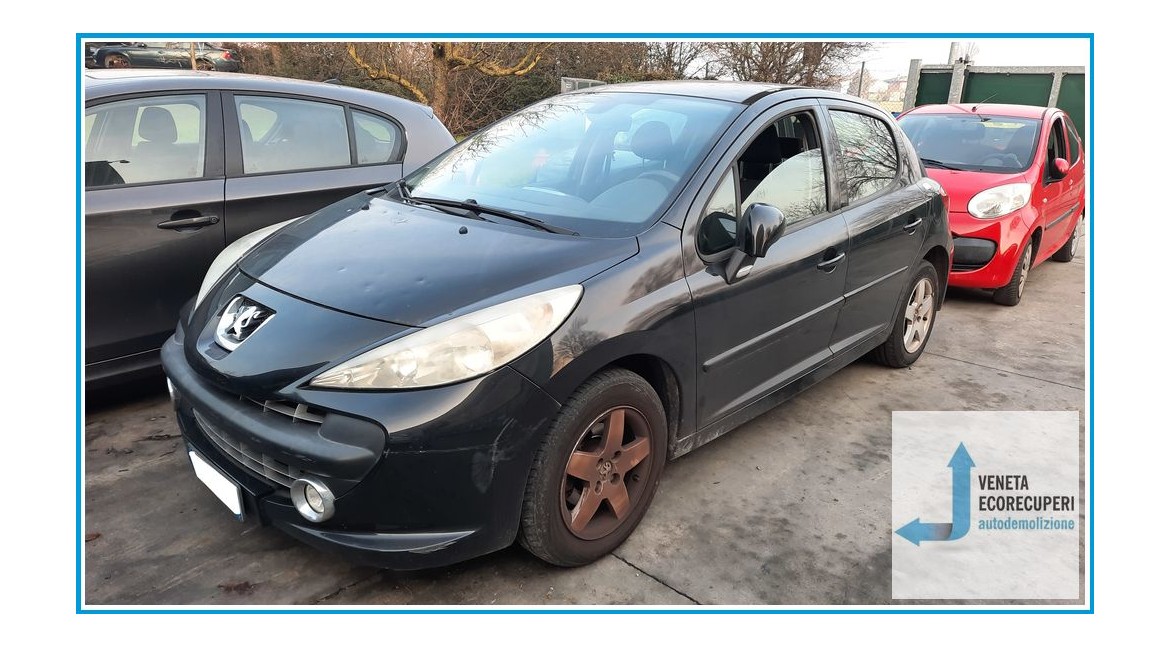 PEUGEOT 207  del 2009 parti usate e ricambi - Tipo Motore 8HZ