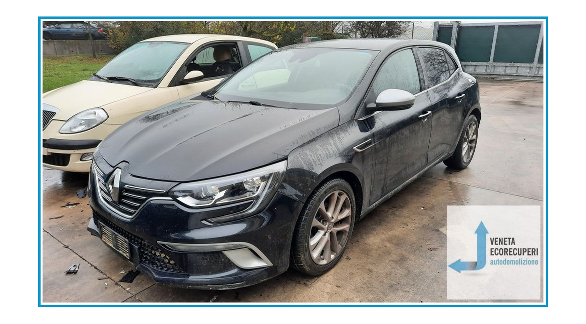 RENAULT MEGANE 4a Serie  del 2016 parti usate e ricambi - Tipo Motore K9KG6
