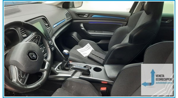 RENAULT MEGANE 4a Serie  del 2016 parti usate e ricambi - Tipo Motore K9KG6