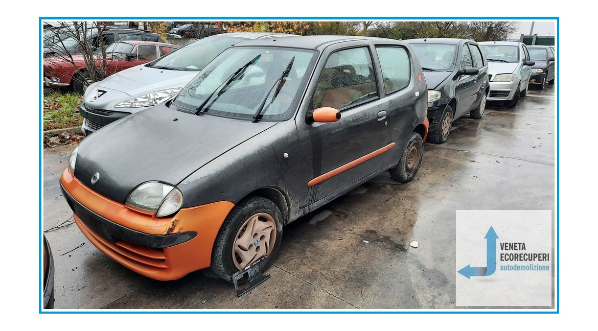 FIAT SEICENTO 1E del 2001 parti usate e ricambi - Tipo Motore 187A1000