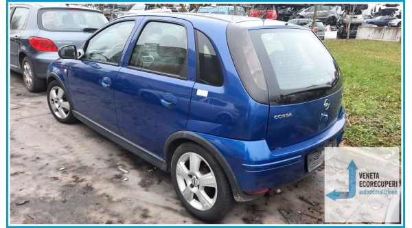 OPEL CORSA X01 del 2005 parti usate e ricambi - Tipo Motore Z12XEP