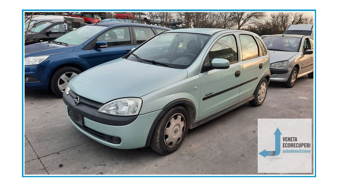 OPEL CORSA X01 del 2001 parti usate e ricambi - Tipo Motore Z12XE