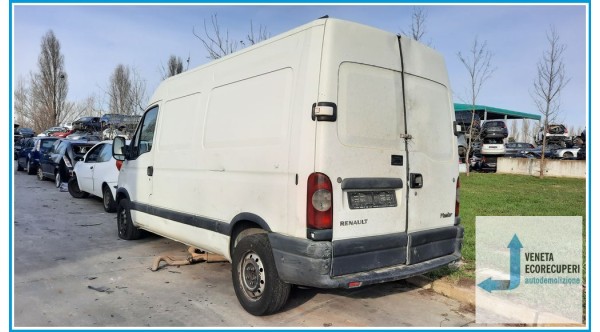 RENAULT MASTER  del 2008 parti usate e ricambi - Tipo Motore G9UA6