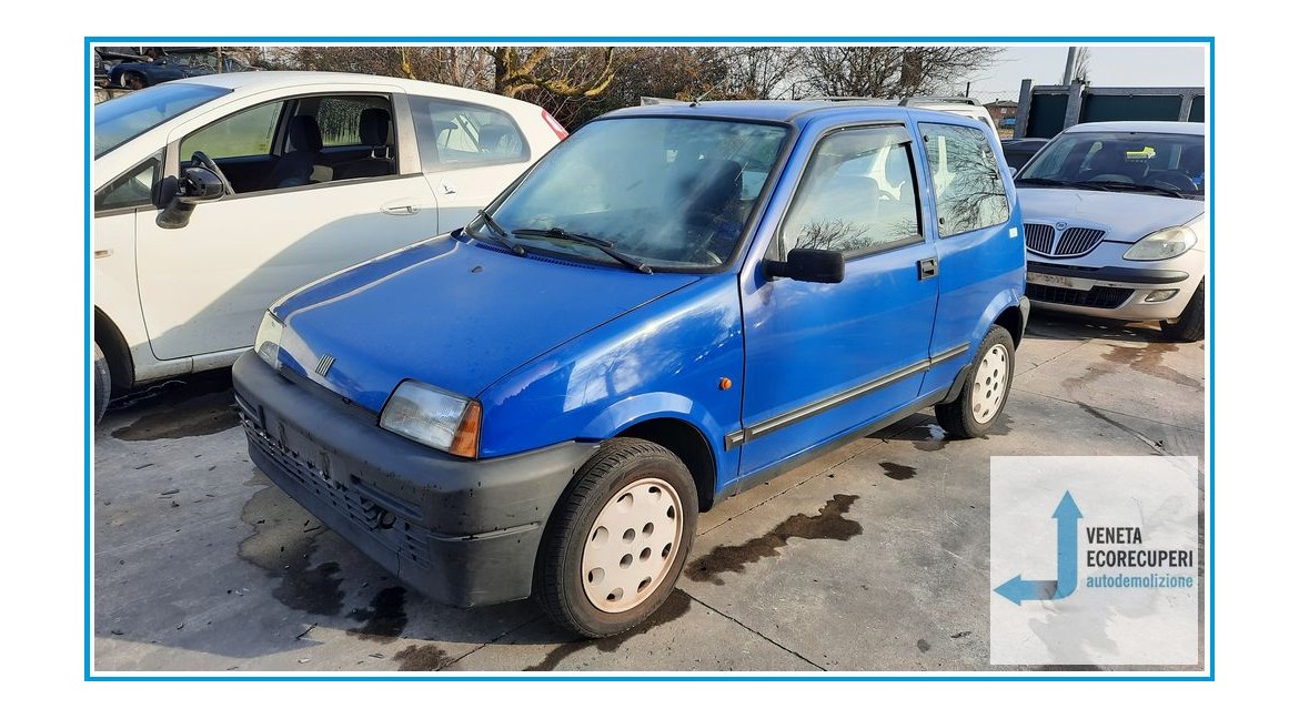 FIAT CINQUECENTO NM del 1996 parti usate e ricambi - Tipo Motore 1170A1046
