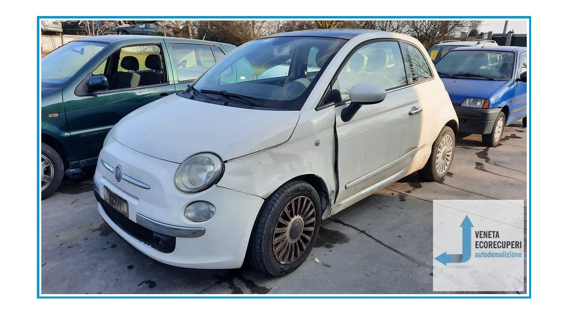 FIAT 500 3P del 2011 parti usate e ricambi - Tipo Motore 169A4000