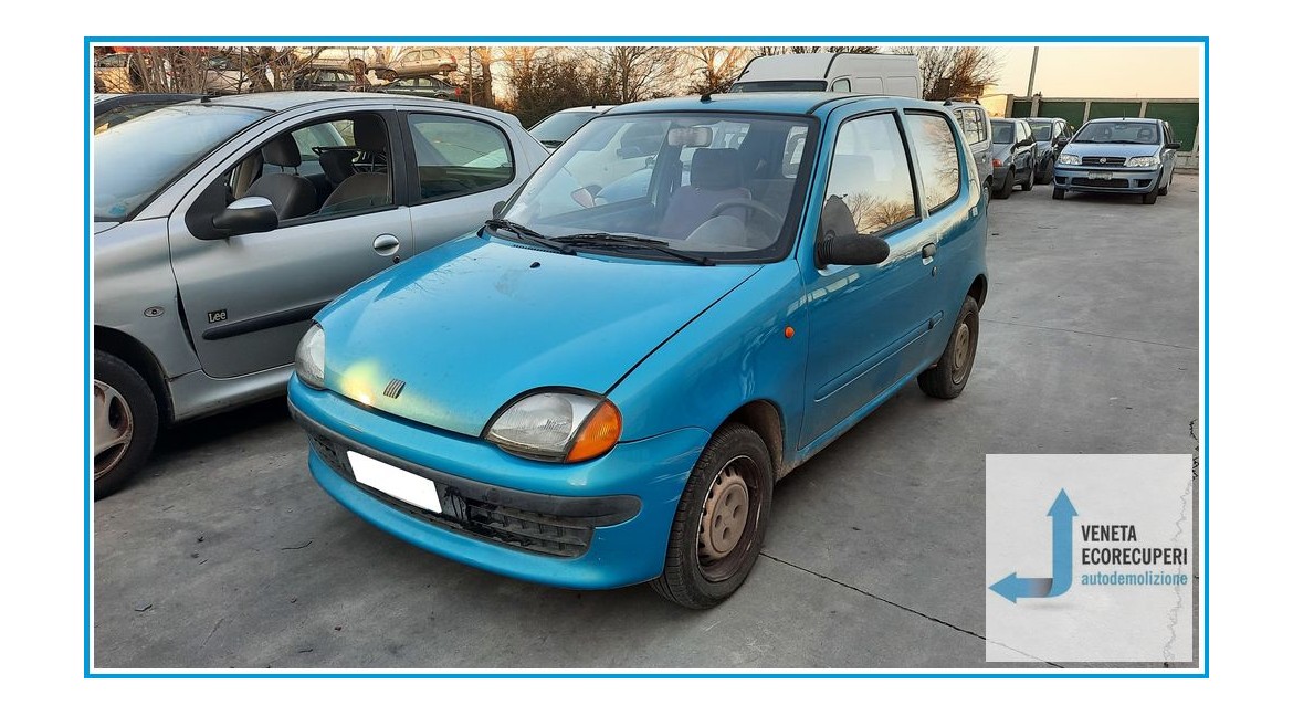 FIAT SEICENTO 1E del 2000 parti usate e ricambi - Tipo Motore 1170A1046