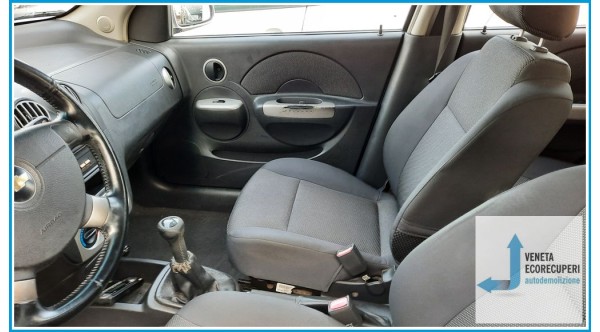 CHEVROLET (DAEWOO) KALOS T200 del 2007 parti usate e ricambi - Tipo Motore B12S1