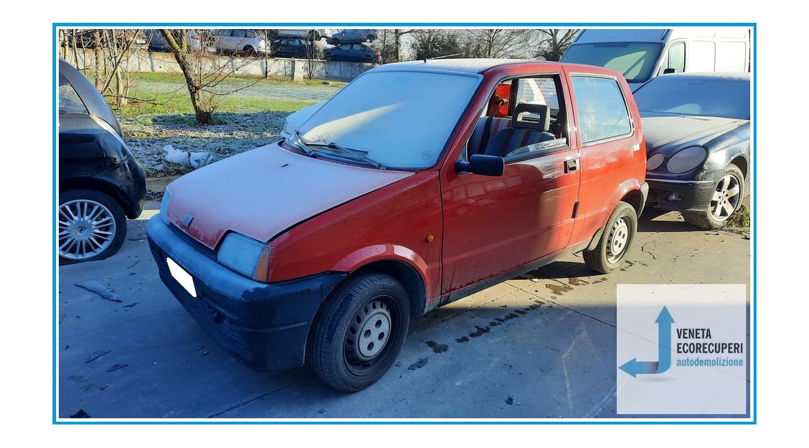 FIAT CINQUECENTO NM del 1997 parti usate e ricambi - Tipo Motore 1170A1046