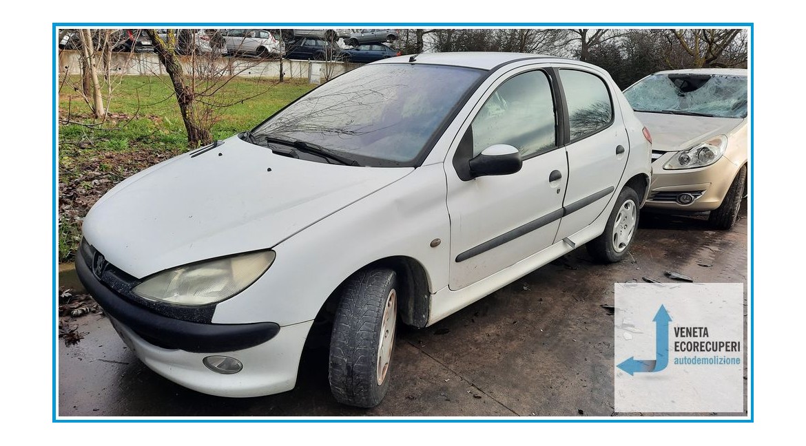 PEUGEOT 206  del 2002 parti usate e ricambi - Tipo Motore 8HX
