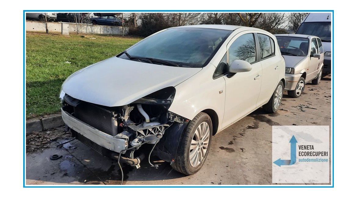 OPEL CORSA S07 del 2011 parti usate e ricambi - Tipo Motore A13DTR