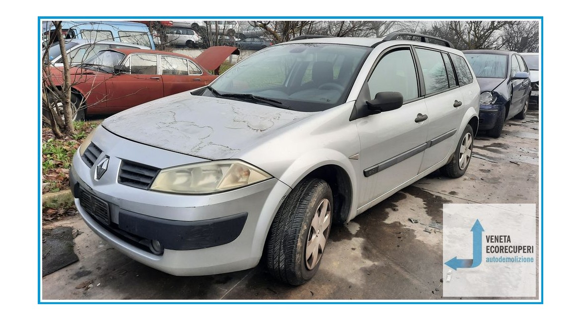 RENAULT MEGANE 2a Serie  del 2005 parti usate e ricambi - Tipo Motore K9KP7