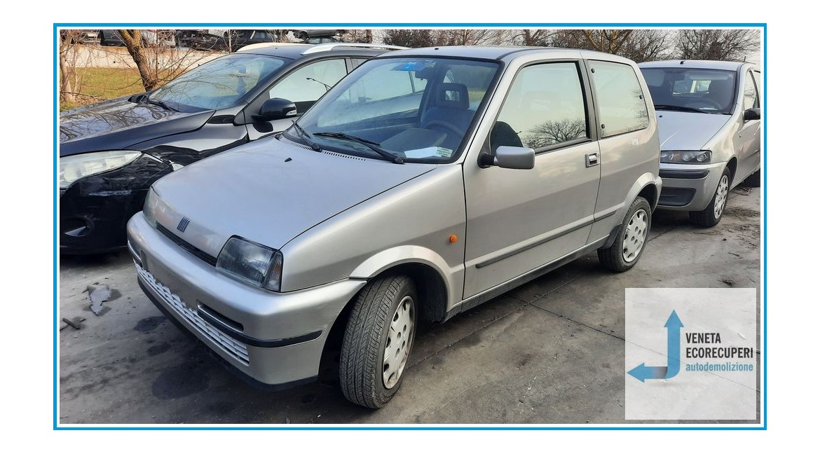 FIAT CINQUECENTO NM del 1997 parti usate e ricambi - Tipo Motore 1170A1046