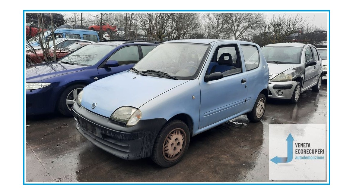 FIAT SEICENTO 1E del 2002 parti usate e ricambi - Tipo Motore 187A1000