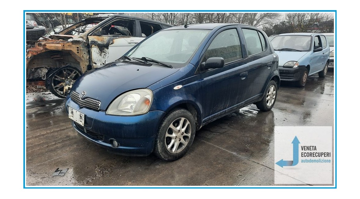 TOYOTA YARIS JPP del 2003 parti usate e ricambi - Tipo Motore 1SZFE