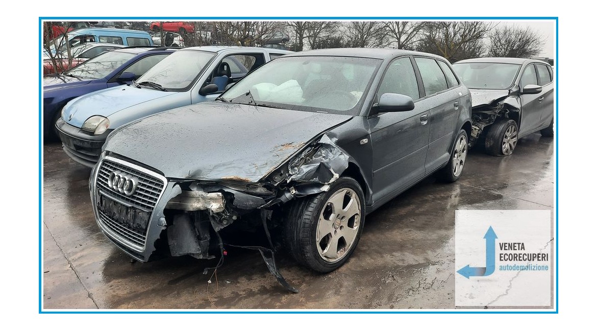 AUDI A3 8P del 2006 parti usate e ricambi - Tipo Motore BKD