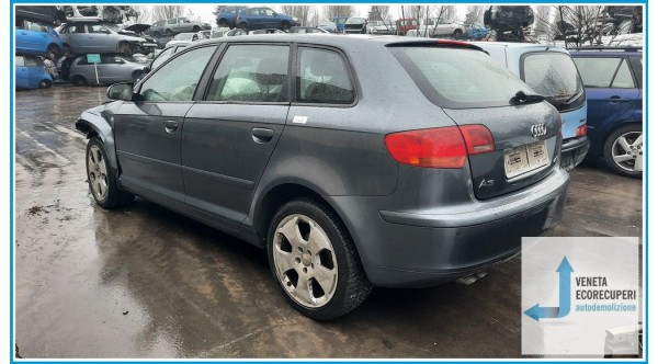 AUDI A3 8P del 2006 parti usate e ricambi - Tipo Motore BKD