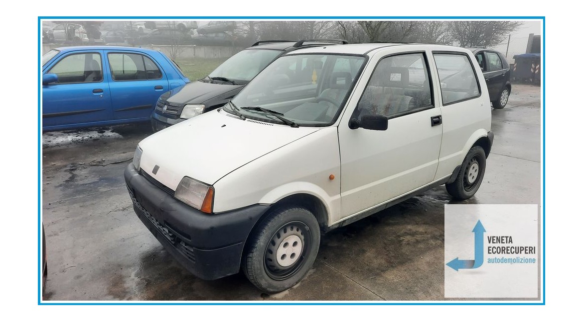 FIAT CINQUECENTO NM del 1997 parti usate e ricambi - Tipo Motore 1170A1046