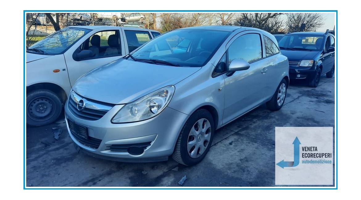 OPEL CORSA S07 del 2009 parti usate e ricambi - Tipo Motore Z12XEP
