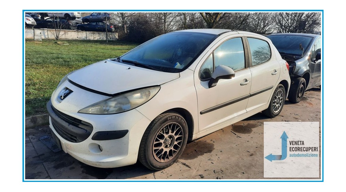 PEUGEOT 207  del 2009 parti usate e ricambi - Tipo Motore 8HZ
