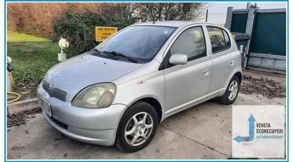 TOYOTA YARIS JPP del 2000 parti usate e ricambi - Tipo Motore 1SZFE