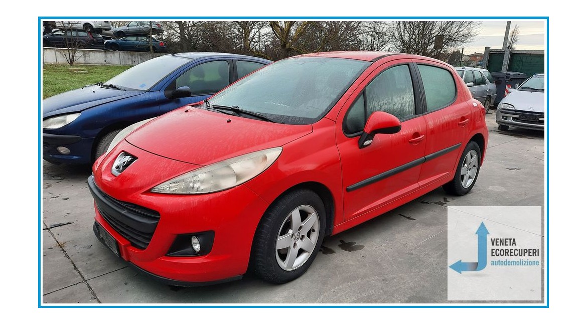 PEUGEOT 207  del 2009 parti usate e ricambi - Tipo Motore 8HZ