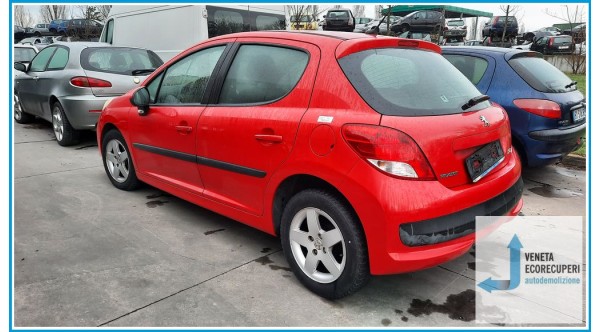 PEUGEOT 207  del 2009 parti usate e ricambi - Tipo Motore 8HZ