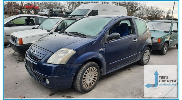 CITROEN C2  del 2004 parti usate e ricambi - Tipo Motore 8HZ
