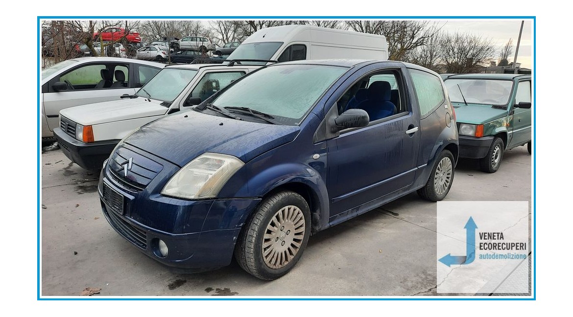 CITROEN C2  del 2004 parti usate e ricambi - Tipo Motore 8HZ