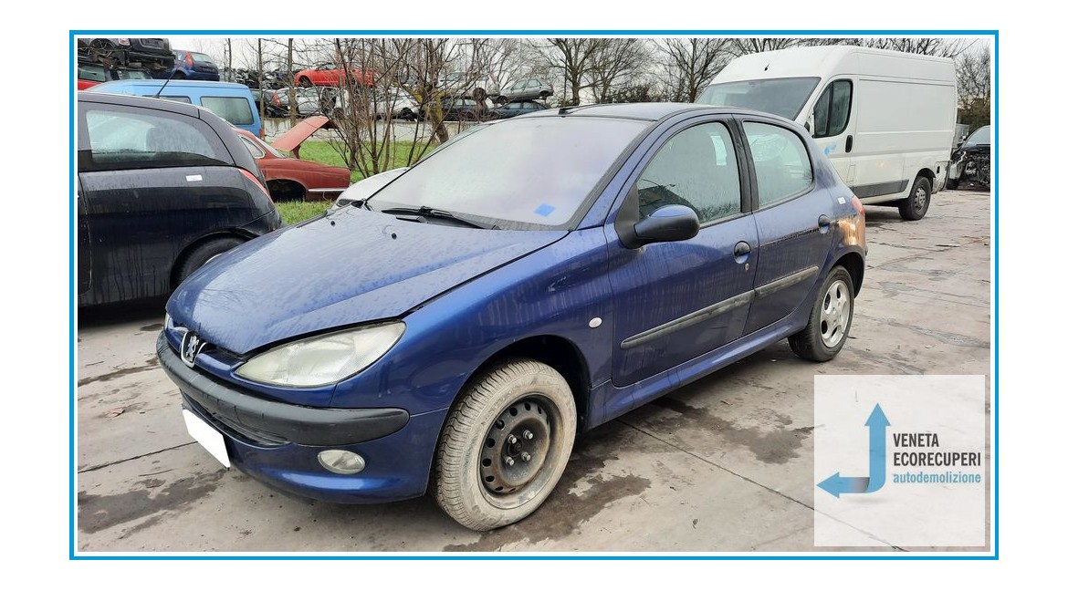 PEUGEOT 206  del 2002 parti usate e ricambi - Tipo Motore HFX