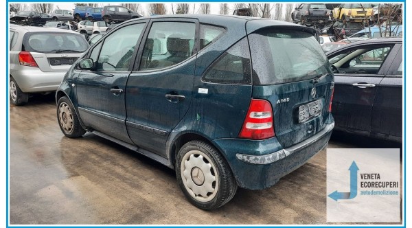 MERCEDES-BENZ Classe A W168 del 2002 parti usate e ricambi - Tipo Motore 166940