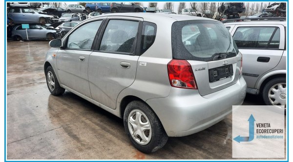 CHEVROLET (DAEWOO) KALOS T200 del 2005 parti usate e ricambi - Tipo Motore B12S1