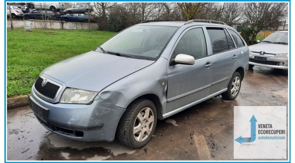 SKODA FABIA 6Y del 2006 parti usate e ricambi - Tipo Motore BKY