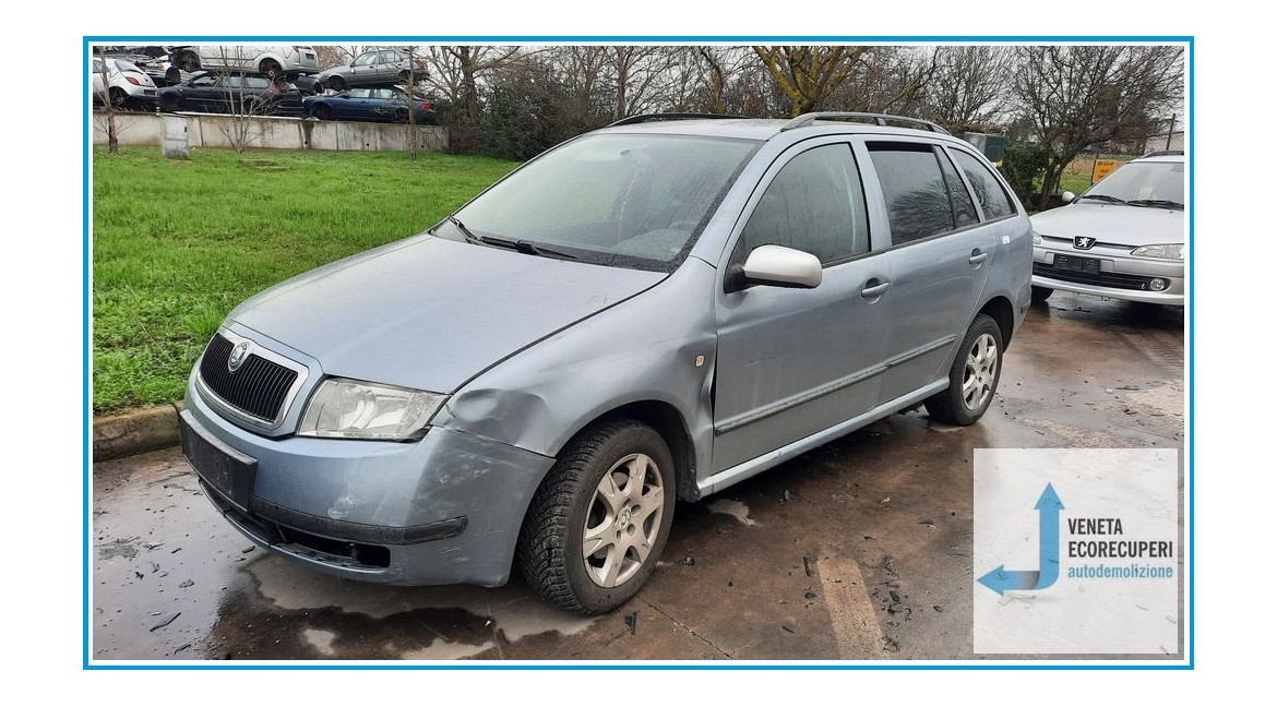 SKODA FABIA 6Y del 2006 parti usate e ricambi - Tipo Motore BKY