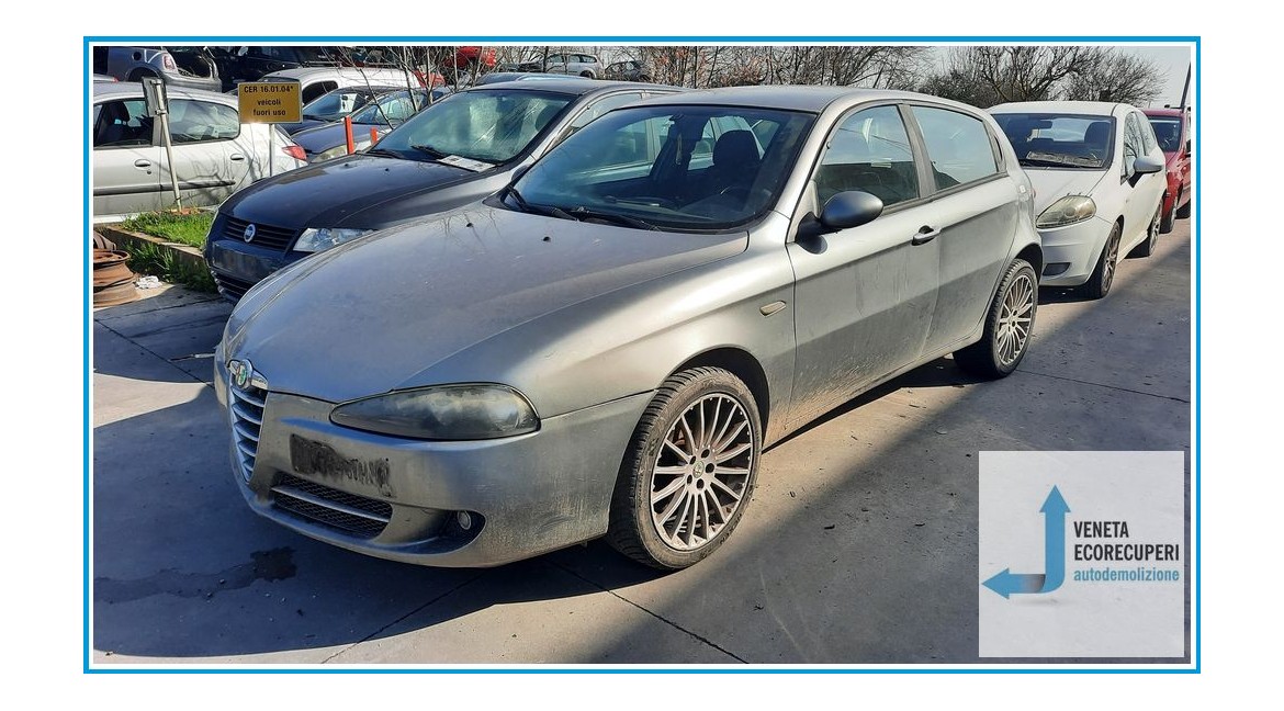 ALFA ROMEO 147 W8 del 2007 parti usate e ricambi - Tipo Motore AR37203