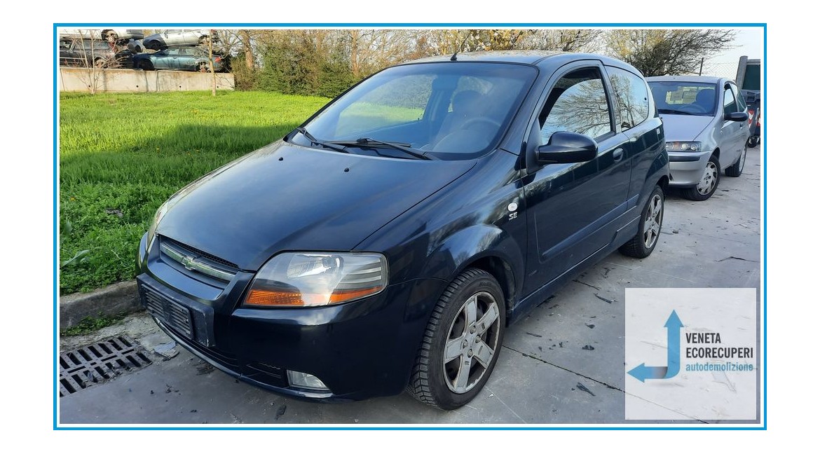 CHEVROLET (DAEWOO) KALOS T200 del 2005 parti usate e ricambi - Tipo Motore F14D3