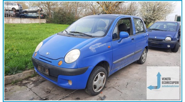 CHEVROLET (DAEWOO) MATIZ M100 del 2002 parti usate e ricambi - Tipo Motore F8CV