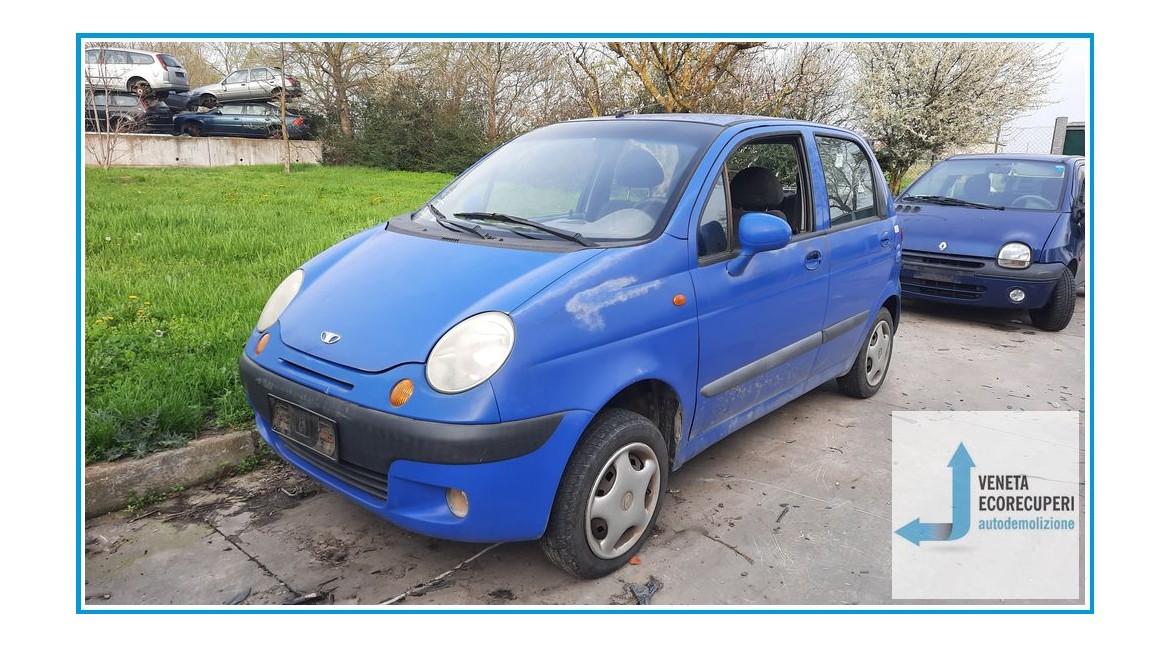 CHEVROLET (DAEWOO) MATIZ M100 del 2002 parti usate e ricambi - Tipo Motore F8CV