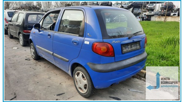CHEVROLET (DAEWOO) MATIZ M100 del 2002 parti usate e ricambi - Tipo Motore F8CV