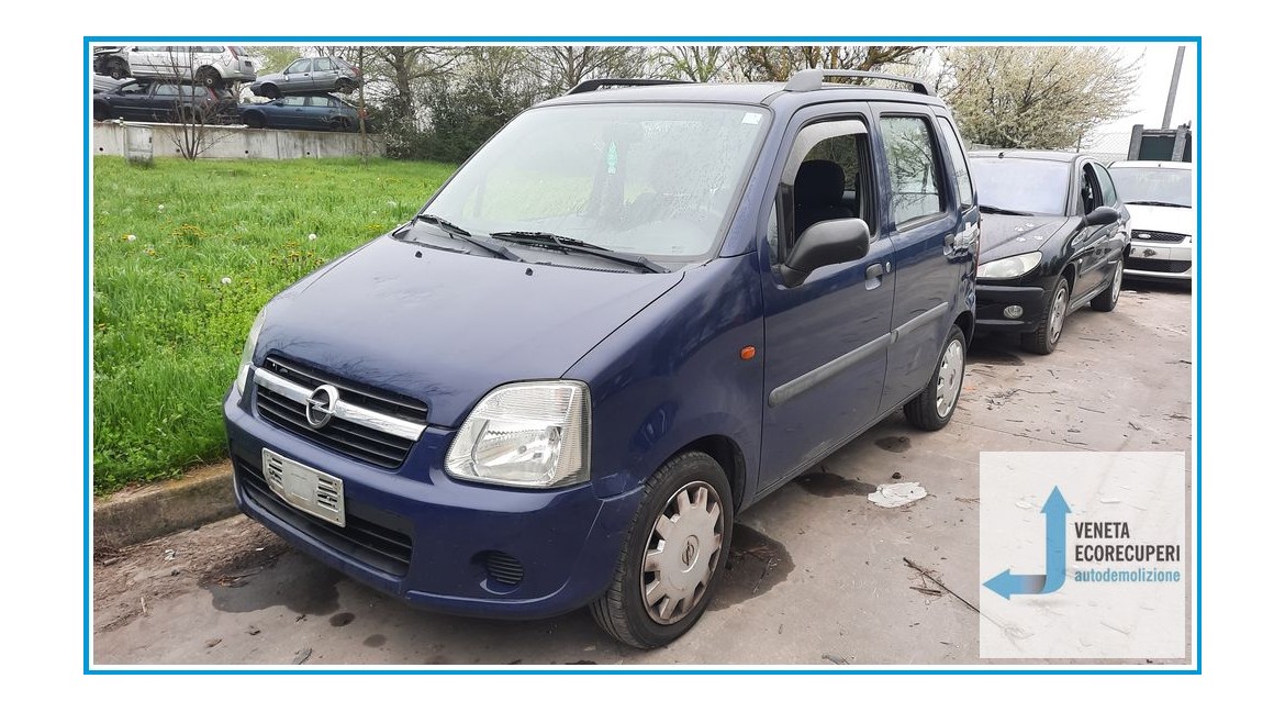 OPEL AGILA H00 del 2003 parti usate e ricambi - Tipo Motore Z10XEP