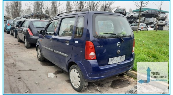OPEL AGILA H00 del 2003 parti usate e ricambi - Tipo Motore Z10XEP
